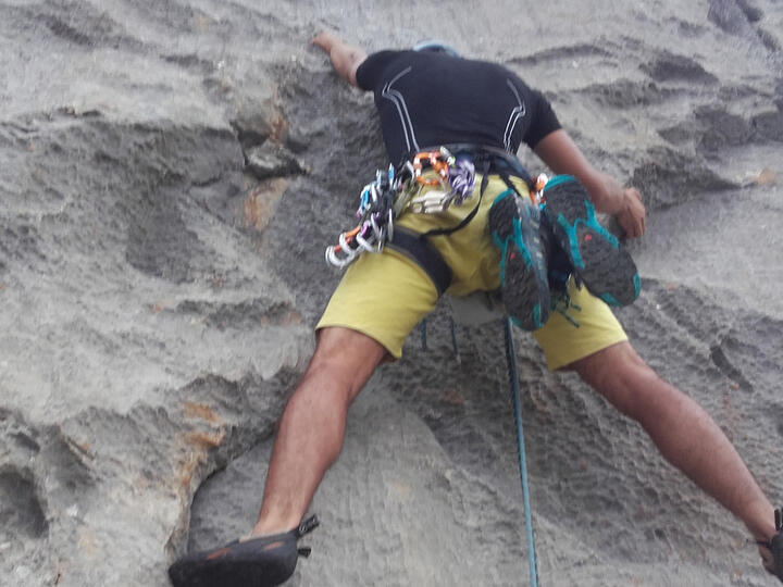 Ubay'Evasion: climbing