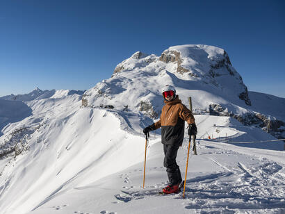 Location de ski à Pra Loup © Ubaye Tourisme